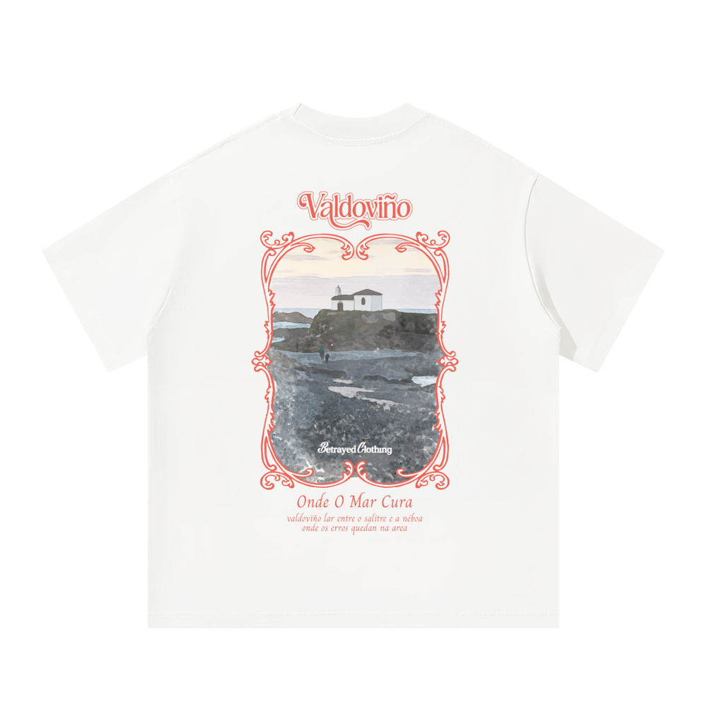 Camiseta Valdoviño Blanca/Amarilla