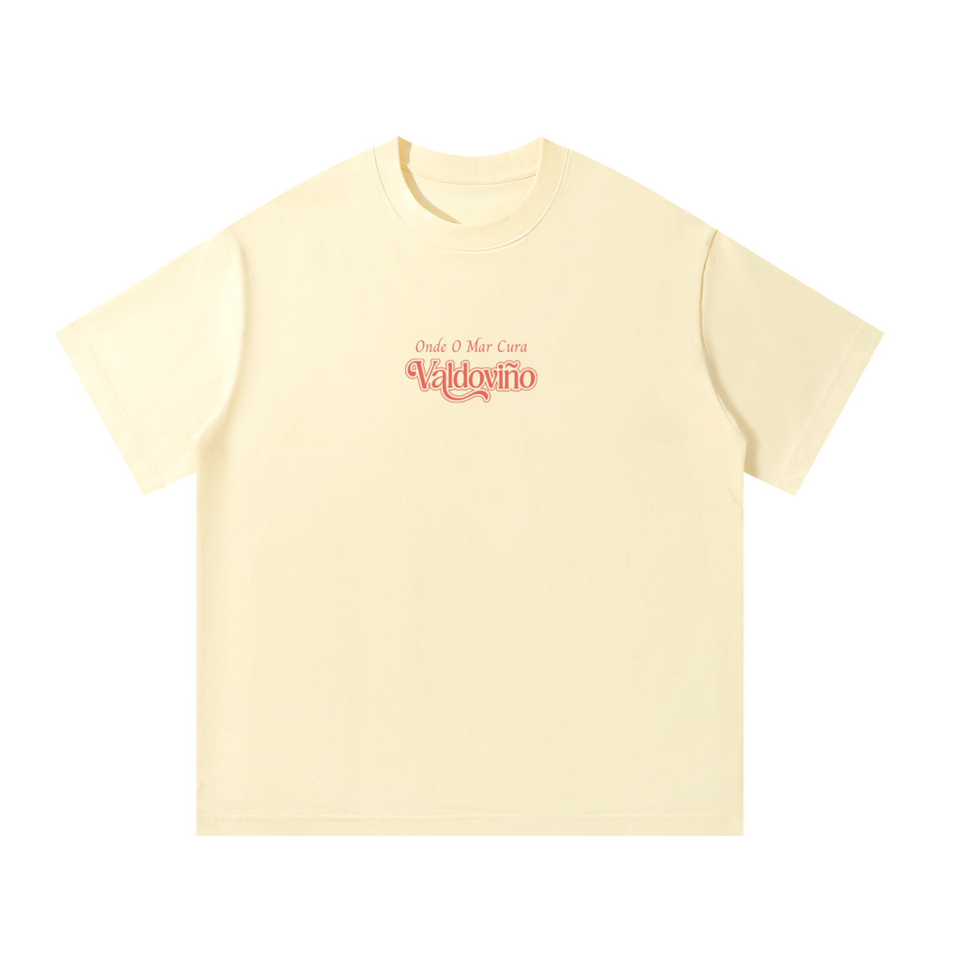 Camiseta Valdoviño Blanca/Amarilla