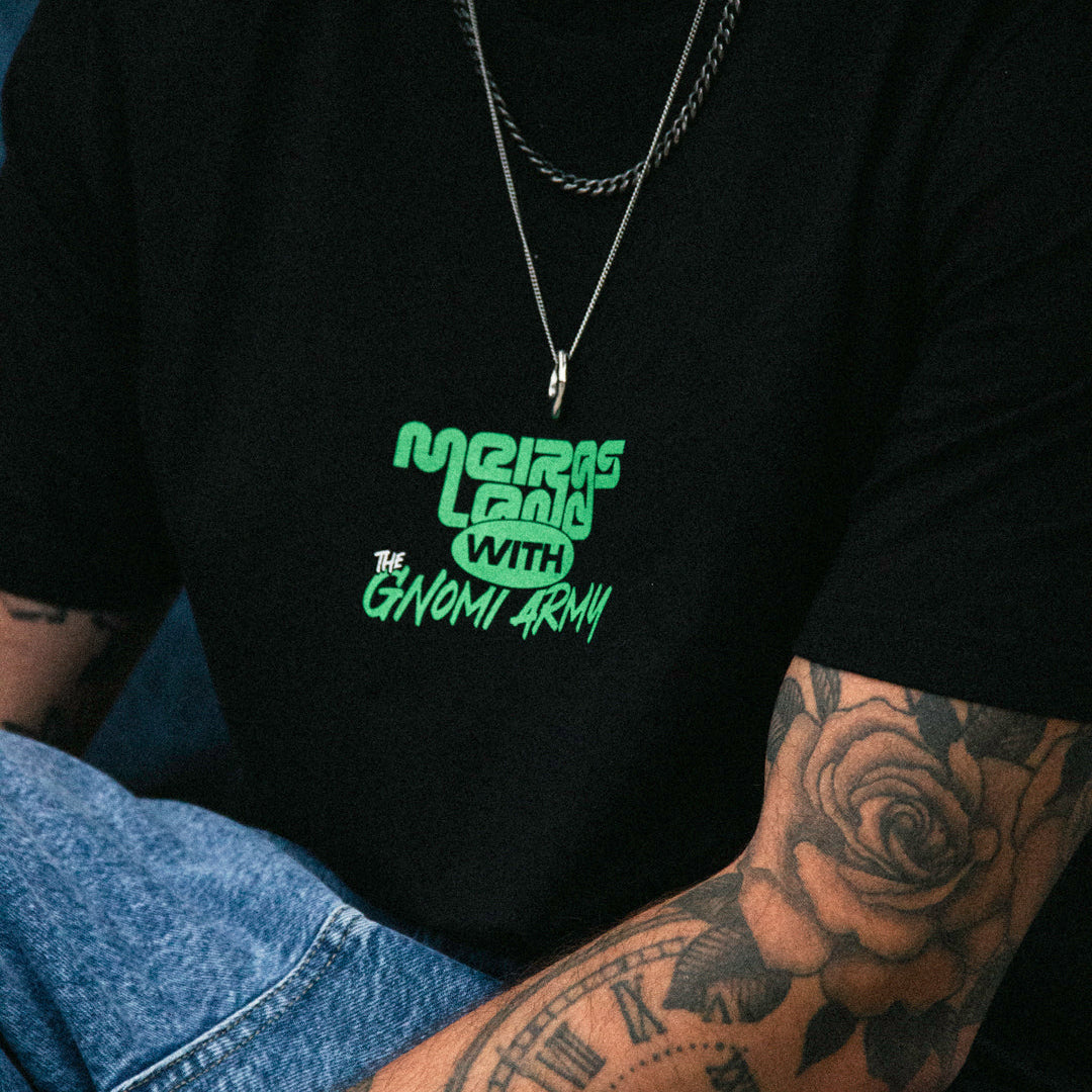 Camiseta Meirasland Segunda Edición - Negro