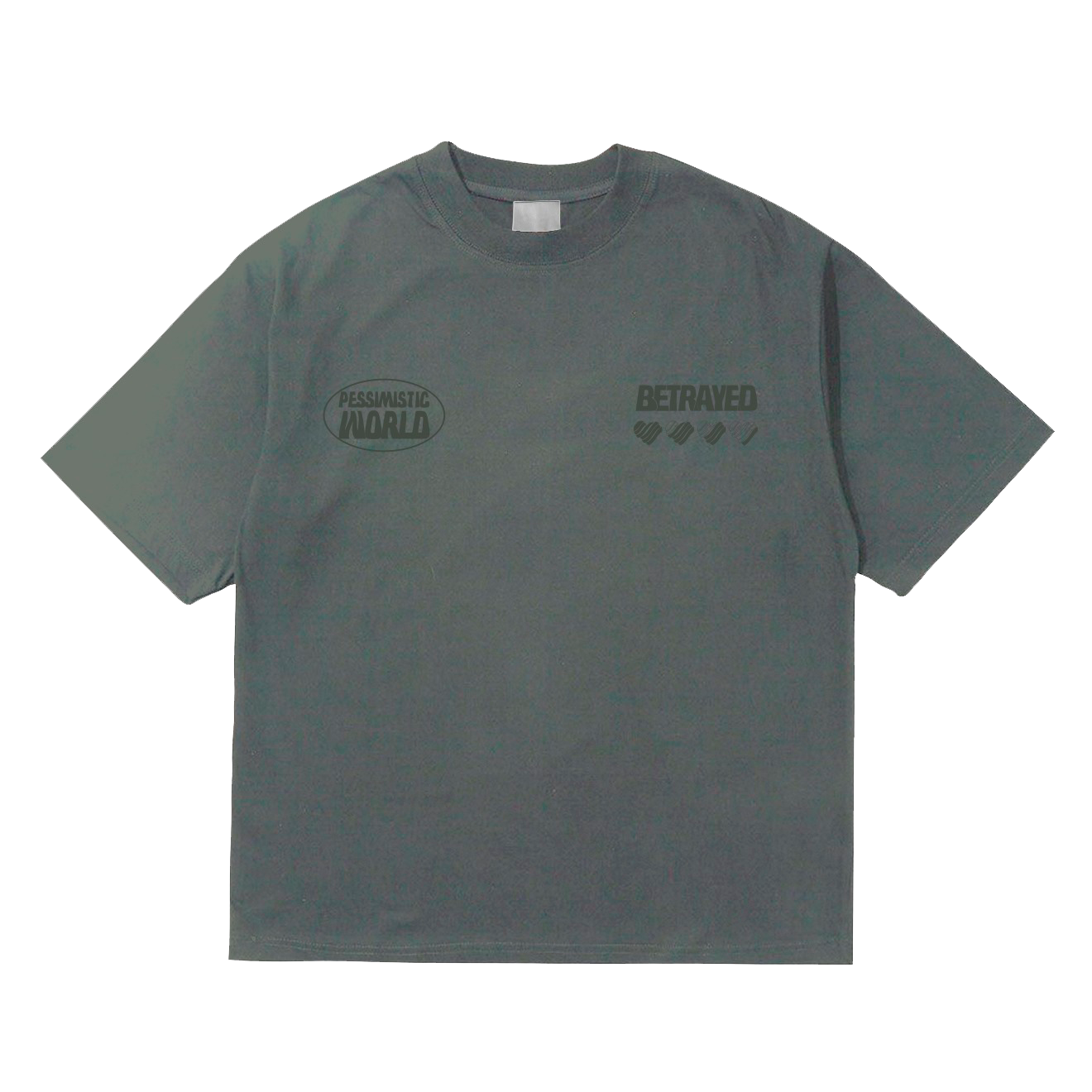 Camiseta Oversize Pessimistic World
