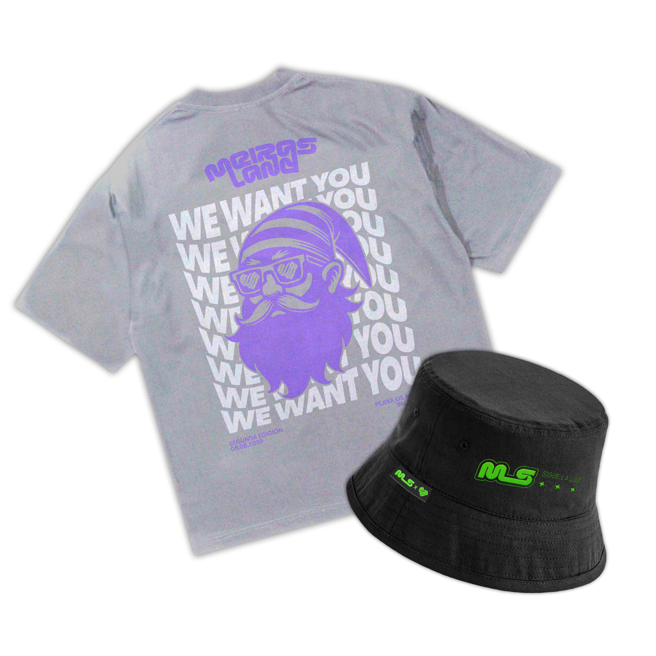 Pack Gorro + Cami Gris (Meirasland)